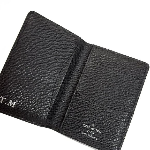 LOUIS VUITTON Organizer de Poshe Damier Graphite Card Case 211-072125 - Picture 3 of 4